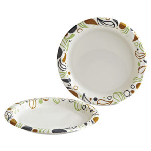 Boardwalk Deerfield Printed Paper Plates