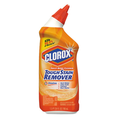 Clorox Disinfectant Tough Stain Toilet Bowl Cleaner – 24 Oz
