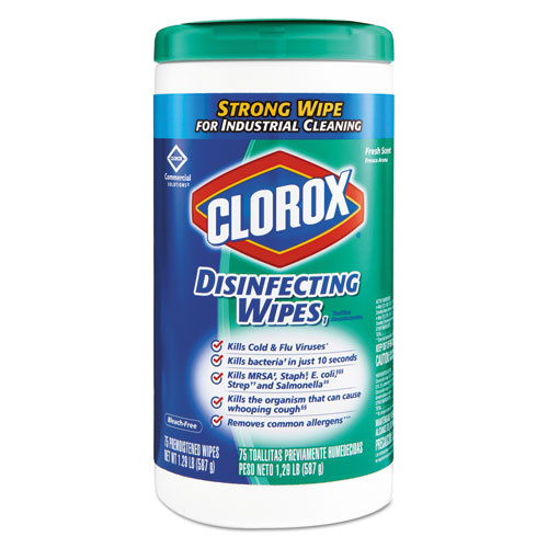 Clorox Disinfecting Wipes Fresh Scent – 75 Wipes
