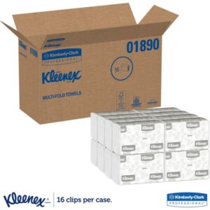 Kimberly Clark Kleenex White Multifold Towels