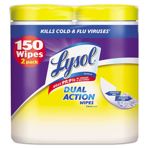 Lysol Disinfecting Wipes – 2 Pack 150 Wipes