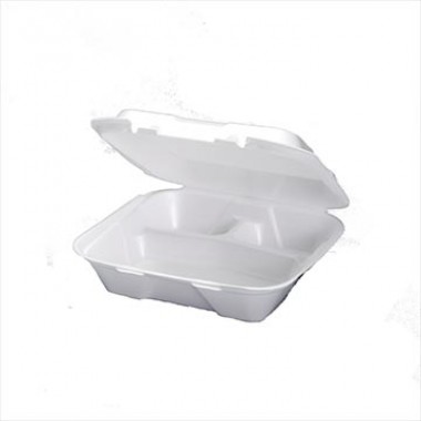 Genpak Valueware White Hinged Containers SN20