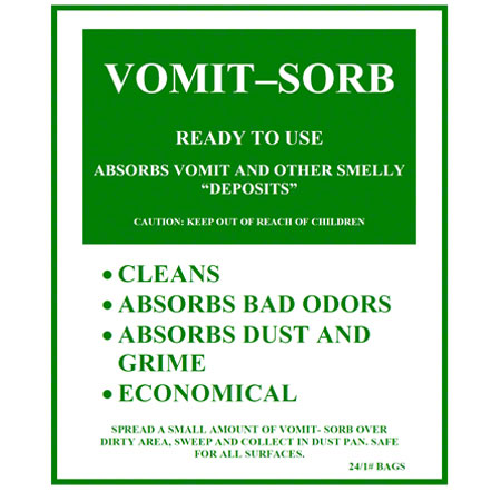 Clean Sweep Green Vomit Absorbant