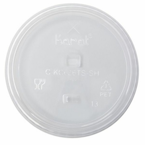 Karat Strawless Sipper Lid for Plastic Cup