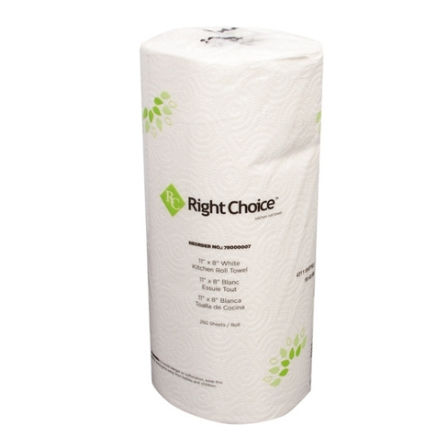 Right Choice ™ Kitchen Roll Towel – 250 Sheets