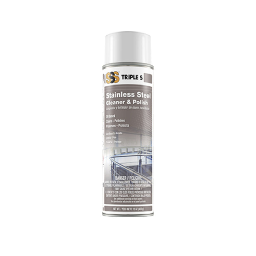 Triple S Stainless Steel Cleaner & Polish