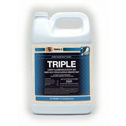 Triple S Triple Carpet Cleaner/Deodorizer & Hard Non-Porous Surface Disinfectant