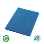 Triple S 14″X28″ Blue Square Edge Floor Pads