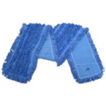 Triple S NexGen 60″ Blue Microfiber Looped End Dust Mop Pad