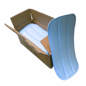 Microfiber Glass Cleaning Pad - 11" Blue
