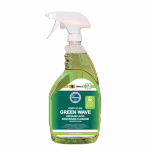 SSS EarthCare RTU Green Wave Organic Acid Restroom Cleaner, 32 Oz. w/sprayer, 1 EA