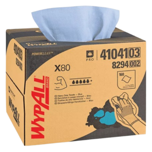 Kimberly-Clark® WypAll® Heavy Duty X80 Wipers - Dispenser Box, 11 x 17", 1 CS