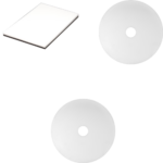 SSS Merlin Melamine Foam Floor Pads, 5/Cs